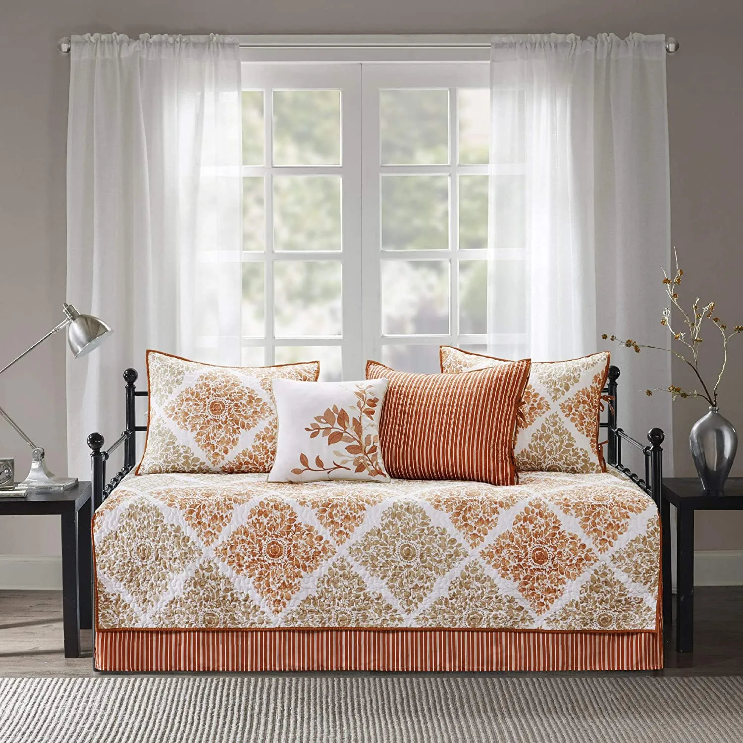 Daybed Size 75"x 39" Quilt Bedding Set 6 Piece Bedding Quilt Coverlets – Ultra Soft