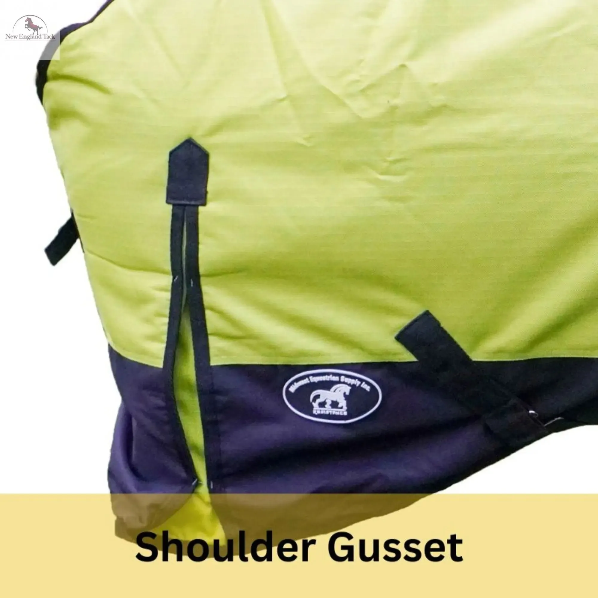 RESISTANCE 600 Denier Waterproof Turnout Blanket - 280 Gr Fill Lightweight and Breathable Horse Sheet